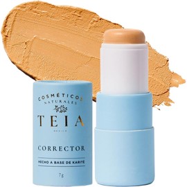 TEIA COSMÉTICOS Corrector Hidratante Natural en Barra | Tono Claro | Cobertura Completa | Vegano y Sin Talco | Ideal para Todo Tipo de Piel | 7g