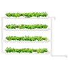 VIVOSUN Wall-Mounted Hydroponic Grow Kit, 1 Layers 36 Plant Sites