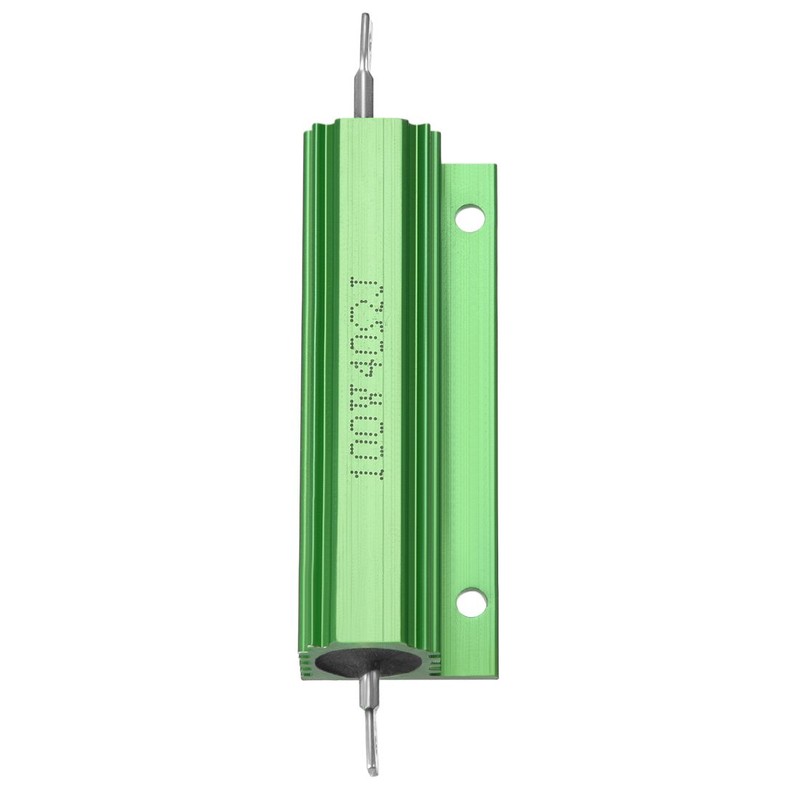 sourcing map Pack of 2 Aluminium Resistors 100 Watt 40