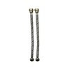 WRAS 15mm Flexible Hose, Double Pack 15mm x 1/2inch Flexi