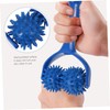 Gatuida 3pcs Ergonomic Handhold Massage Roller Stick Portable for Back