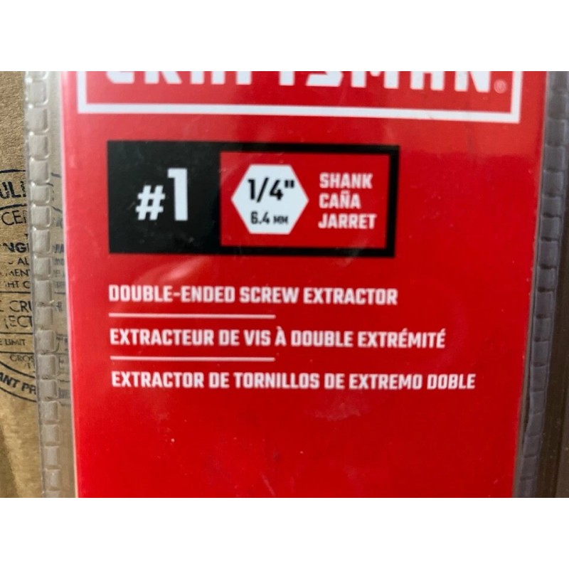 CRAFTSMAN 2-PACK M2 HSS Double-Ended 2-in Screw Extractor