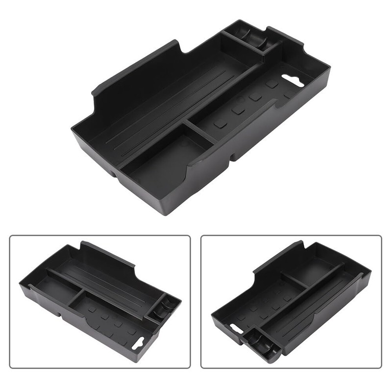 ASTOU Black Center Console Armrest Organizer Tray fits 2012-2017 for