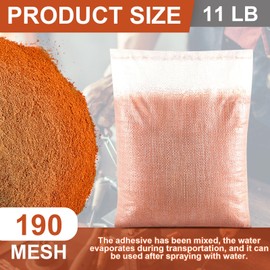 Blosssound 11 lb Oil-Free Casting Sand Ultra Fine Casting Sand Metal Clay Molding for Metal Gold Silver Copper Brass Aluminum Brass Bronze Jewelry Foundry(Red, 190 Mesh)