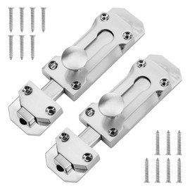 2pcs Zinc Alloy Retro Door Latch, Door Bolts for Internal Door, Stylish and Durable Bolt Lock for Bathroom, Bedroom Doors Cupboards & Storage Units, Ideal Internal Door Lock for Home Security and Priv