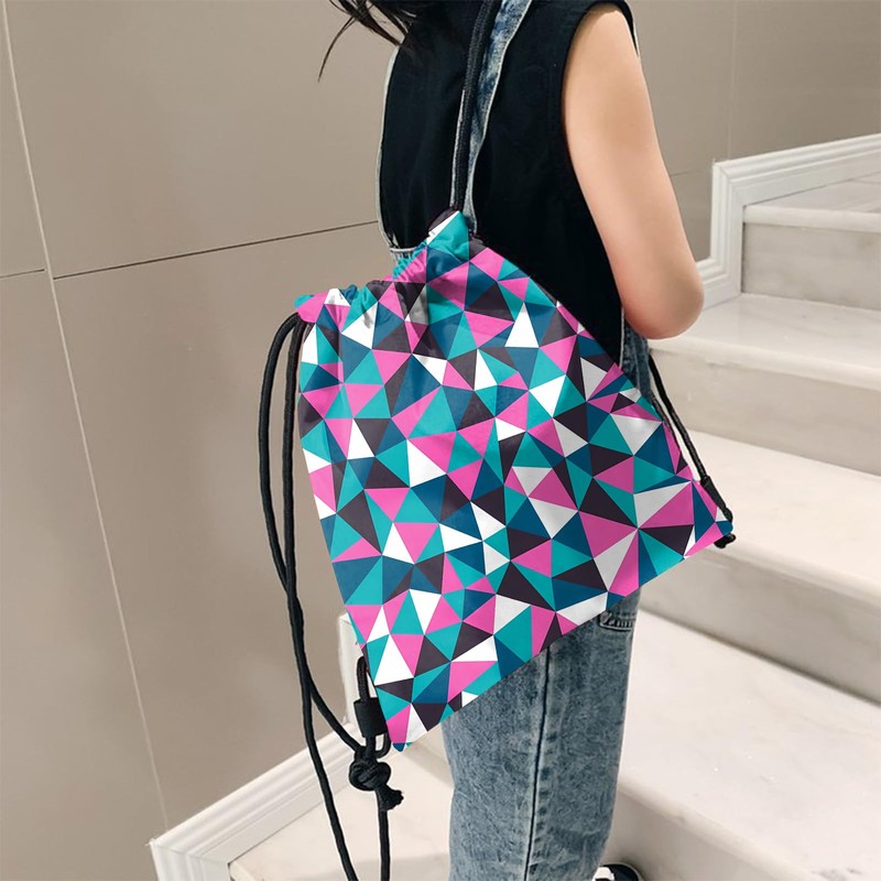 BHAHB Drawstring Backpack for String Bag Waterproof Cute Sports Beach