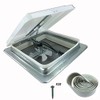 Heng's 14" RV Roof Vent Kit w/Butyl Tape w/12 Volt