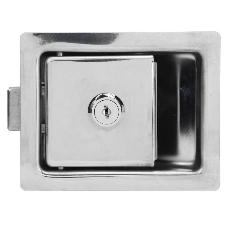 Cocoarm RV Toolbox Latch Stainless Steel Flush Mount Paddle Lock