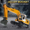 DOUBLE E Volvo RC Excavator Remote Control Excavator Toy for