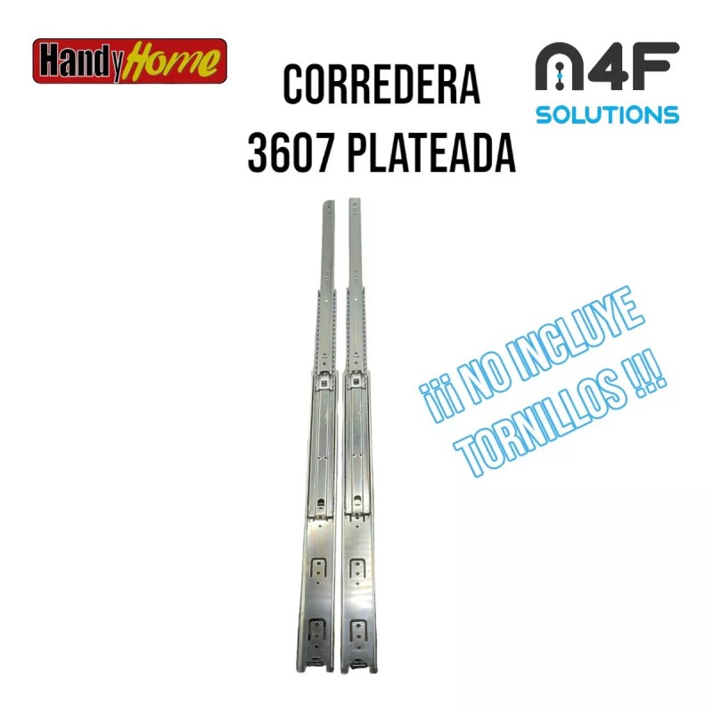 Handyhome Corredera Cajón Handy Home 55cm X 4.5cm 1paquete 2pz