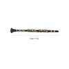 Miniature Clarinet Replica with Stand and Case Musical Instrument Model