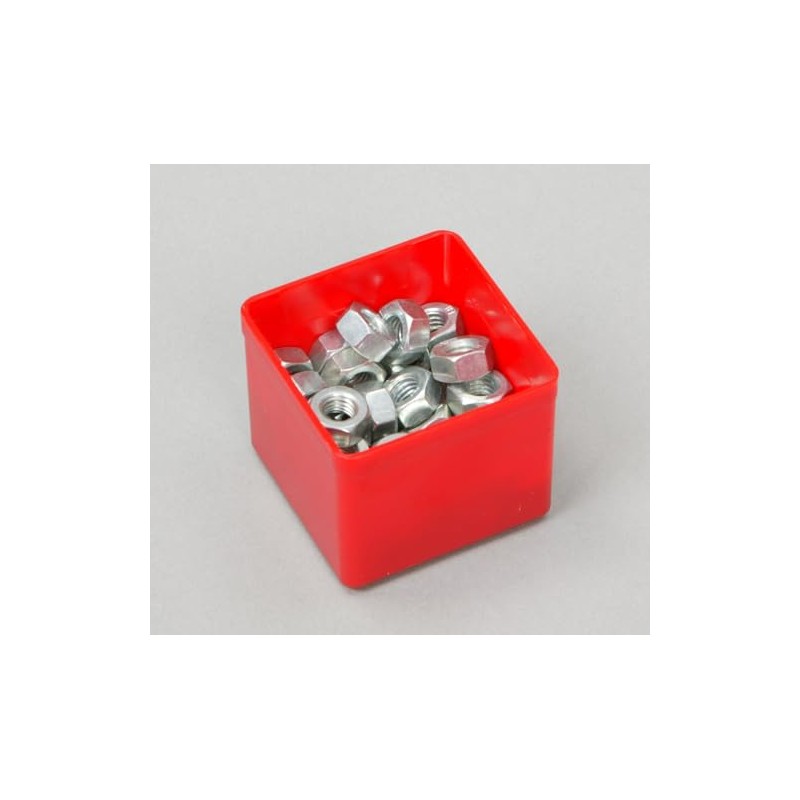 allit Plastic Box Allit Parts Case for EuroPlus Red 54X54X45mm