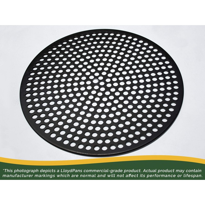 LloydPans Quik-Disks, Pre Seasoned PSTK, Perforated Pizza (1, 10 inch)