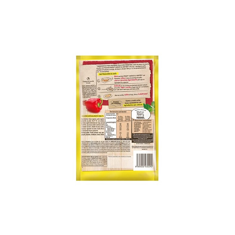 Maggi, Jugoso, 23.2 Gramos Jugoso, 23.7 Gramos