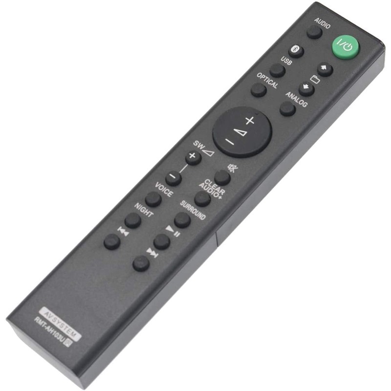 RMT-AH103U Replacement Remote Fit for Sony Soundbar SA-CT80 HT-CT80 HTCT80