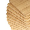 BambooMN Small Premium Bamboo Serving and Cutting Board, Charcuterie, Home