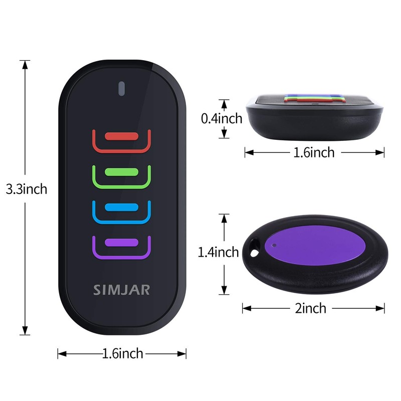 Key Finder with an Extra Transmitter & Up to 131ft