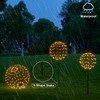 LIGHTSHARE 12IN 96LED Light Ball Light Garden Yard Decoration Pathway