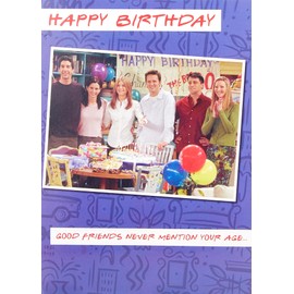 Danilo Friends Television Series Birthday Card,Multi,7 x 5