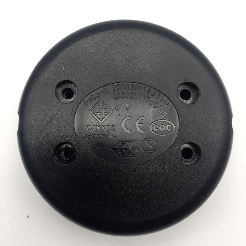 FUJIE 1 x Foot Pedal Switch Black Round Cable Foot