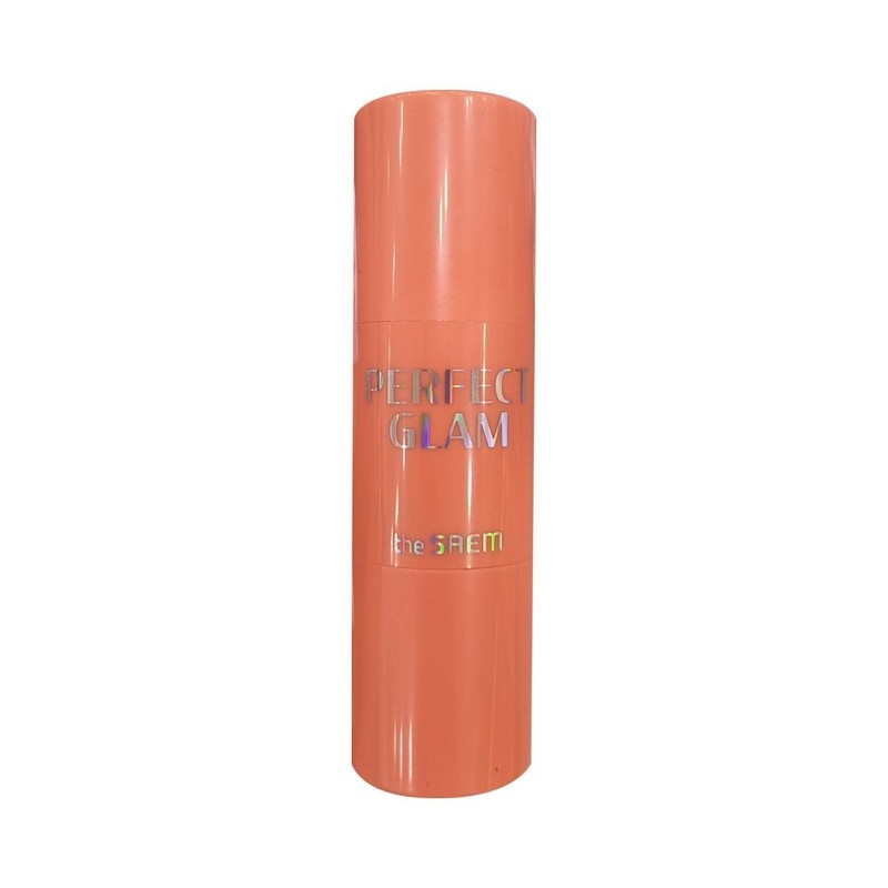 The Saem 더샘 퍼펙트 글램 스틱블러셔 CR01 애프리콧 밀크