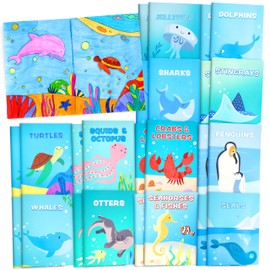 JOYIN 24Pcs Ocean Coloring Books for Kids, Bulk Sea Animal Mini Coloring Activity Books f for Party Favors Birthday Party Gifts, Classroom Goodie Bags Stuffers Boys Girls