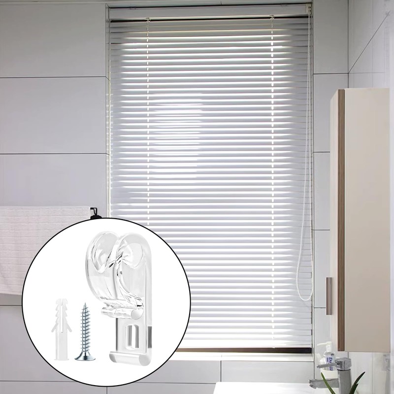 8 Pcs Curtain P Clip Blind Cord Holder Roller Shade