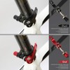 Bike Alloy Seat Post Quick Release Pin Bike Seat Clamp