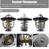 BSDLIET Upgrade Thermostat for 1988-2019 Toyota,for Camry/Corolla/Sienna/Tacoma/Highlander/Rav4,for 4runner/Tundra/Avalon/Celica/Hiace/Hilux/Matrix/Mr2/Venza/T100 Replaces 90916-A3003,90916-03129