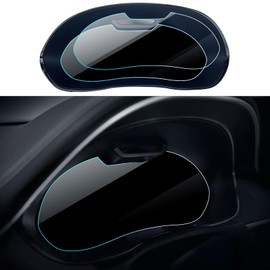 LANTU 2PCS Car Screen Protector for 2022 2023 2024 2025 Genesis GV70 Dashboard Nano Touchscreen Protector Film HD Clear Bubble Free