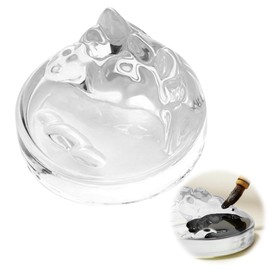 EsiFare Mini Inkstone Calligraphy Brush Holder Paperweight, Crystal, Inkstone Suzuri, Calligraphy Tool, Mountain Motif, Calligraphy, Painting Plate, Paperweight, Stylish, Stationary Treasure, Painting