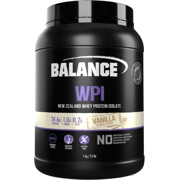 Balance WPI Whey Protein Isolate Vanilla 1kg