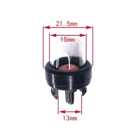 ZHRANXZ 503936601 Primer Bulbs Air Purge Pump for 188-512 Husqvarna Stihl Craftsman MTD 791-683974B Ryobi 683974B Oregon 49-088 Poulan 188-512 Snap in Primer Bulb for 2-Cycle Small Engine