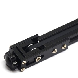 Befenybay Upgrade 2020 Perfil X-Axis + 4040 Perfil Y-eje tensor de cinturón sincrónico estirable para Creality Ender3 Pro/Ender3 V2/CR-20 Pro (X2020+Y4040, negro)