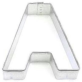 Letter A Cookie Cutter - 3 inch for GameDay & Tailgate Cookies