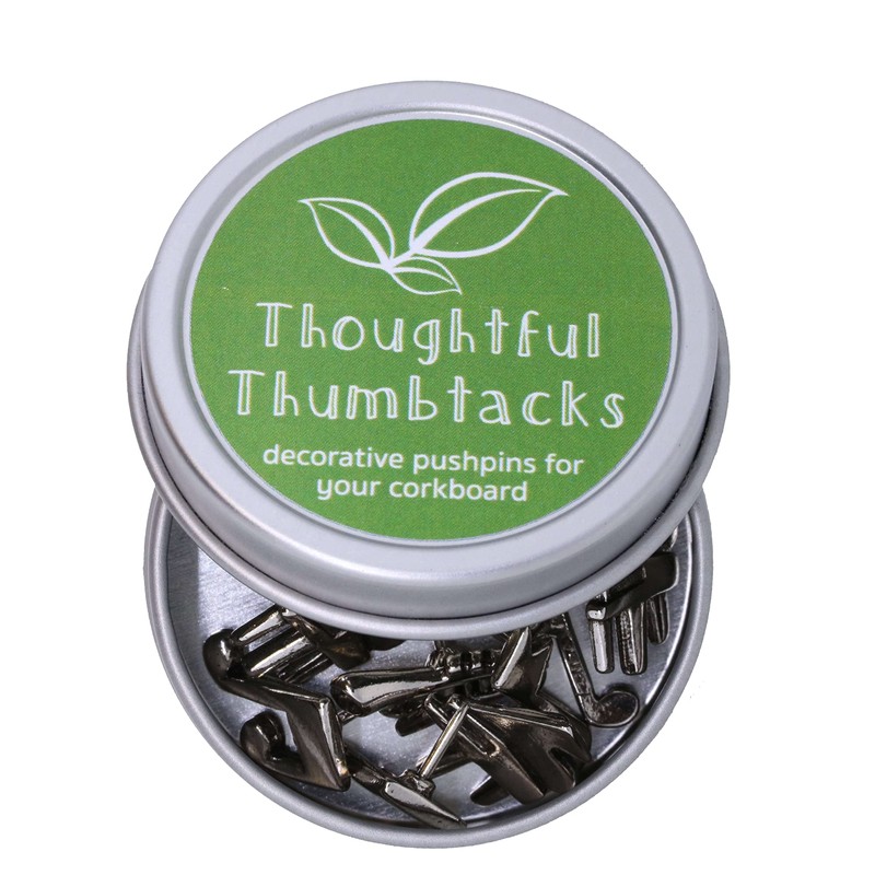 Musical Pushpins - Silver Finish