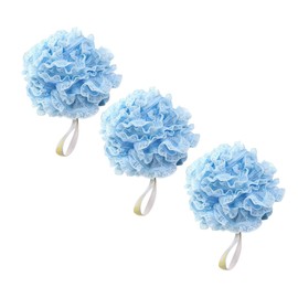 FOMIYES 3pcs Bath Sponge Shower Mesh for Body Cleaning Safe Pe Material for Daily Use Great for Friends Family for Skin Types