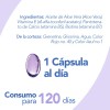 Biotina Pantenol 120 Softgels De 700 Mg Natgel Sabor Sin
