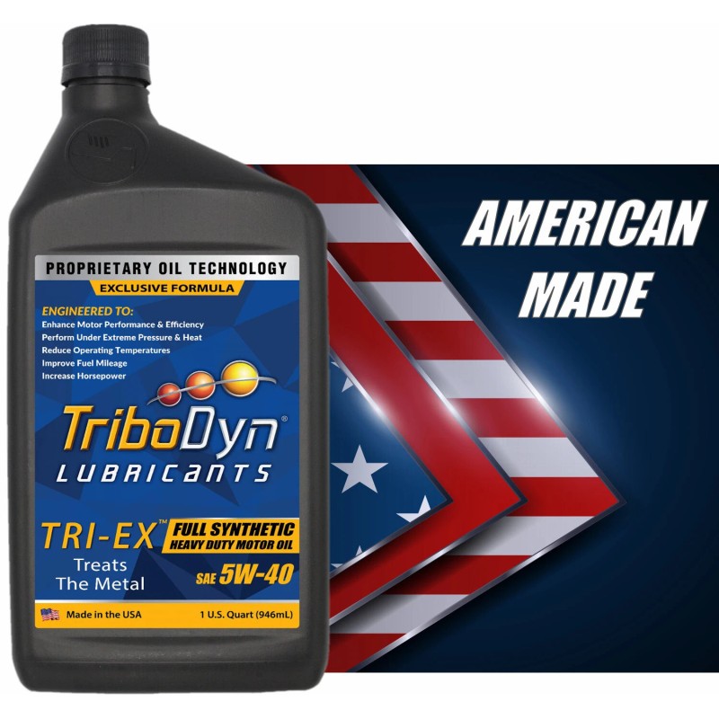TRIBODYN TRIEX 5W40 FULL SYNTHETIC OIL - 1 QUART