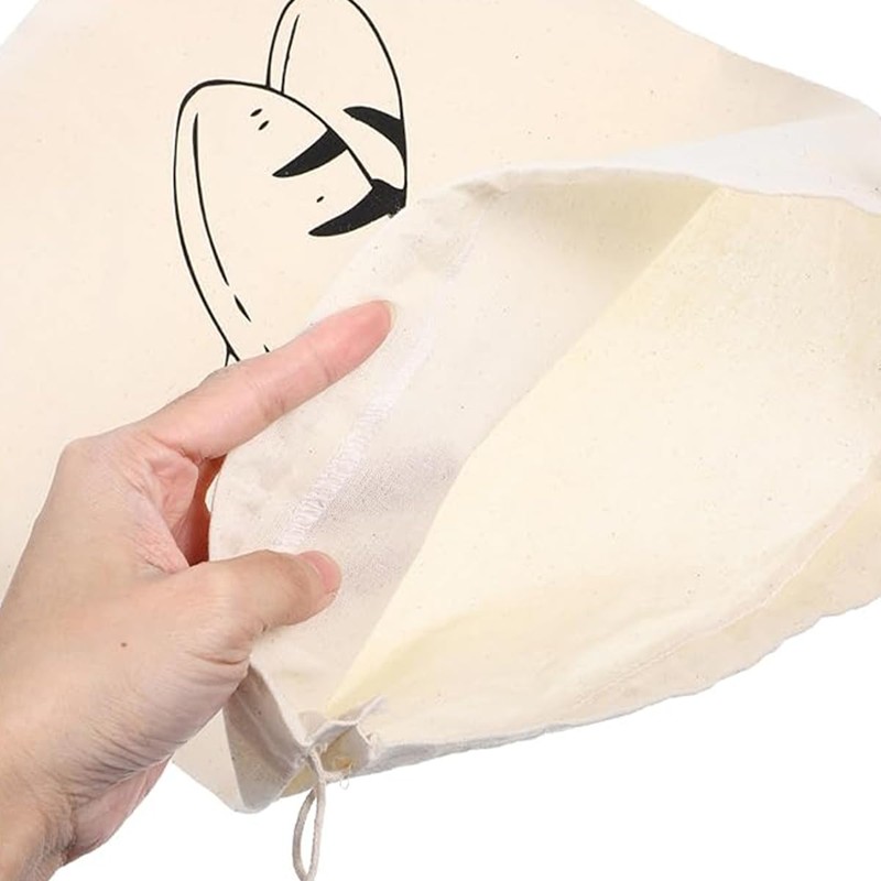 Sarini 2PCS Bread Bag 30 × 40 Cm Baguette Bag