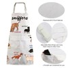 MBMSO Dog Breed Apron for Dog Dad Dog Mom Gifts