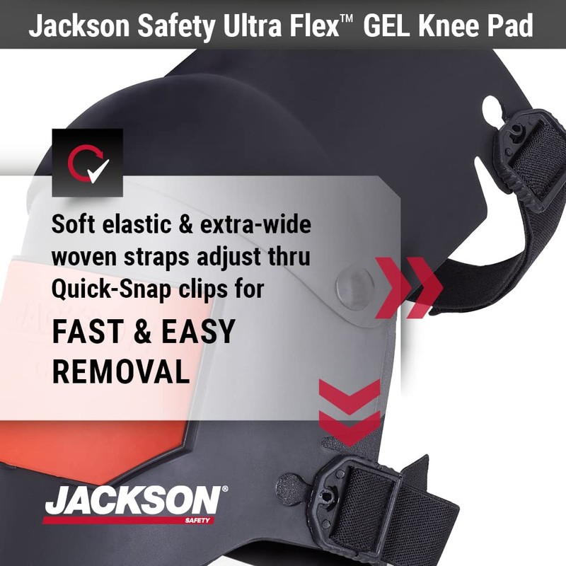 Jackson Safety, Universal, Black/Orange 95211 Ultra-Flex Heavy Duty Premium Grade