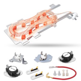 Dryer Heating Element for Kenmore, Dryer Thermal Fuse Kit for Whirl-pool Kenmore 11067032600 11068062800 110C8757660 11068062801 11068072800 11068072801 11067032600 11067032601 11067042600 11067042601