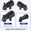Tub Spout with Diverter,Bathtub Faucet with Shower Diverter,Fits 1/2" or