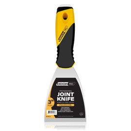 Flexible Putty Knife Scraper Tool, Spackle Knife Stainless Steel Blade with Soft Grip Handle, Metal Scraper Tool for Drywall Finishing, Plaster Painting Scraping, Decals, and Wallpaper (3)