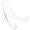 Plymor Clear Acrylic Flat Back Display Easel with Extra Deep