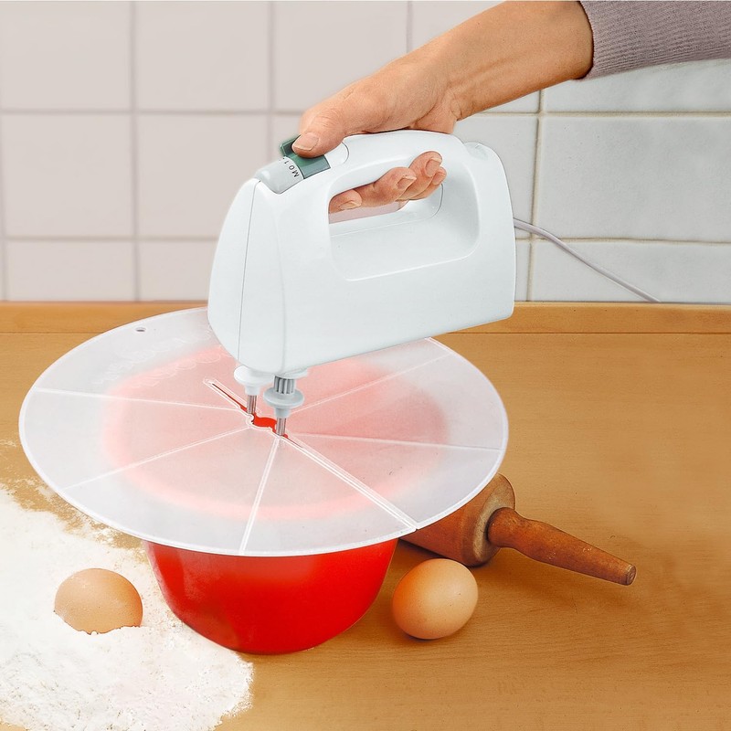 3 PAGEN® Universal splash guard for mixing bowls, protection against