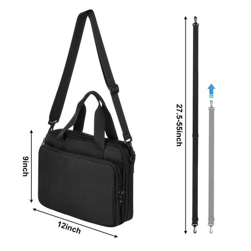 Homakover Large Walkie Talkie Case Bag with Shoulder Strap, Walkie