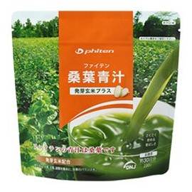 Phiten Green Mulberry Juice Germinated Brown Rice Plus, 8.1 oz (230 g) x 1 Bag x 2 Bags