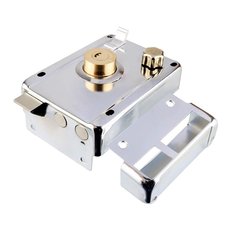 Xnrtop Home Door Gate Safety Vertical Keyway Cylinder Deadbolt Rim